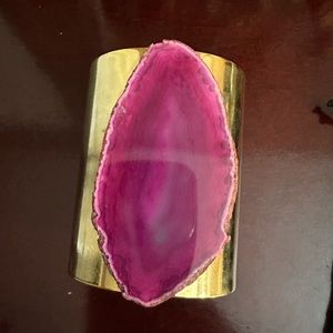 Striking Druzy Cuff